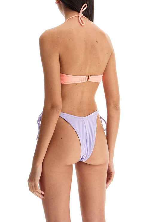 Reina Olga "penny two-tone bikini set