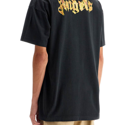 Palm Angels 'burning logo t-shirt