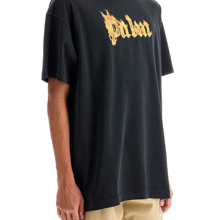 Palm Angels 'burning logo t-shirt