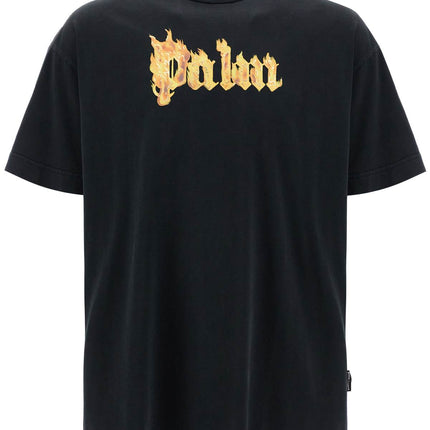 Palm Angels 'burning logo t-shirt