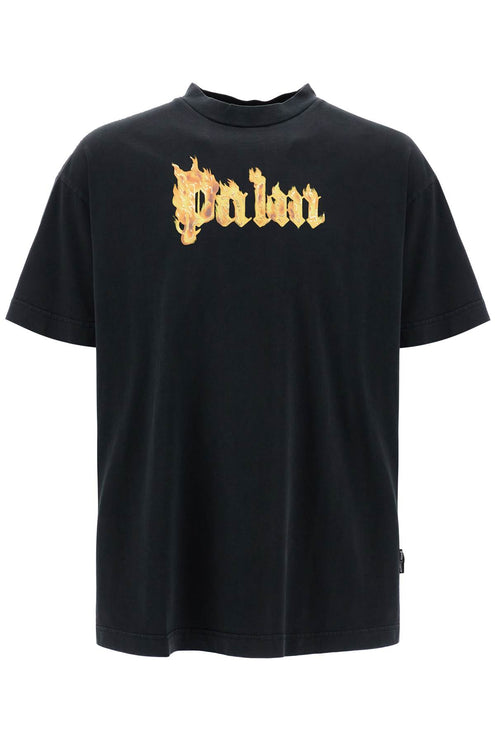 Palm Angels 'burning logo t-shirt