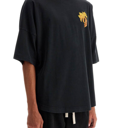 Palm Angels 'burning palm oversized t