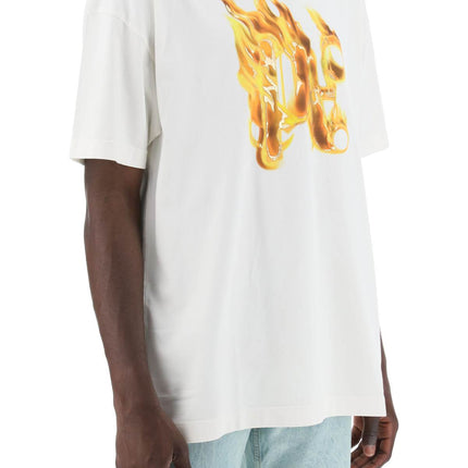 Palm Angels "burning monogram t