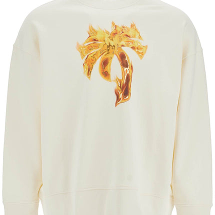 Palm Angels 'burning palm oversized sweat