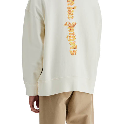 Palm Angels 'burning palm oversized sweat