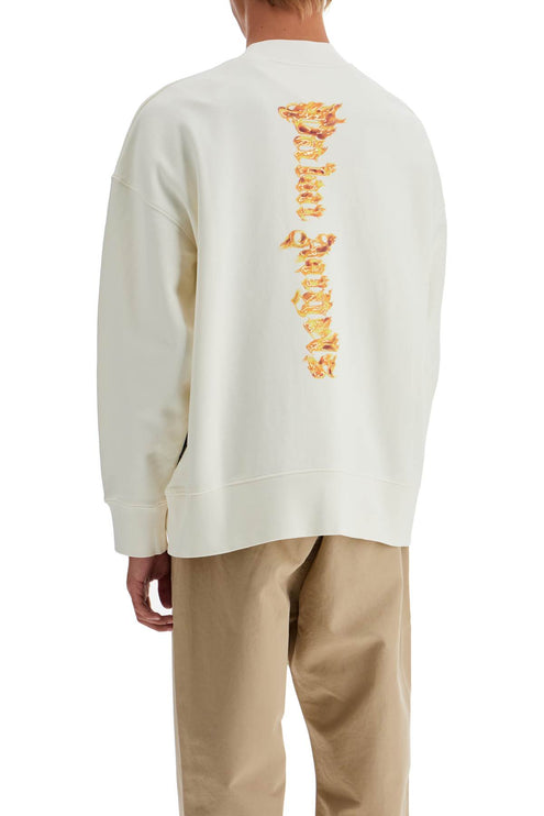 Palm Angels 'burning palm oversized sweat