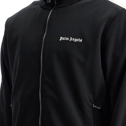 Palm Angels contrast band track jacket with nine words