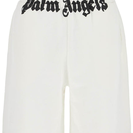 Palm Angels sporty bermuda shorts with logo print