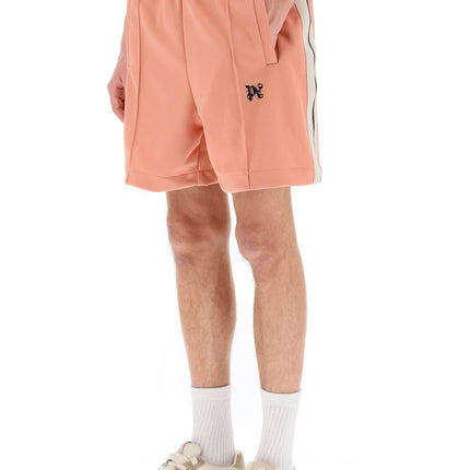 Palm Angels sweatshorts with side bands