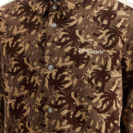 Palm Angels camouflage track overshirt