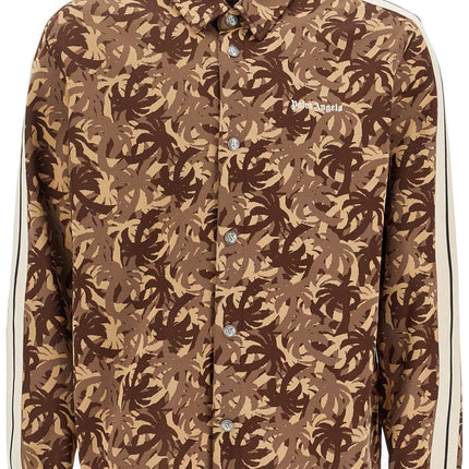 Palm Angels camouflage track overshirt