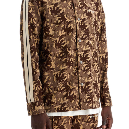 Palm Angels camouflage track overshirt