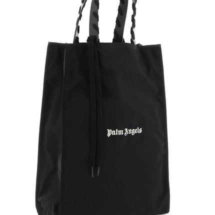 Palm Angels embroidered logo tote bag with