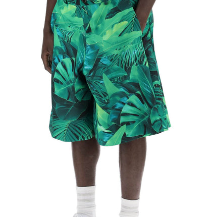 Comme Des Garcons Homme Plus "jungle bermuda with double front layer