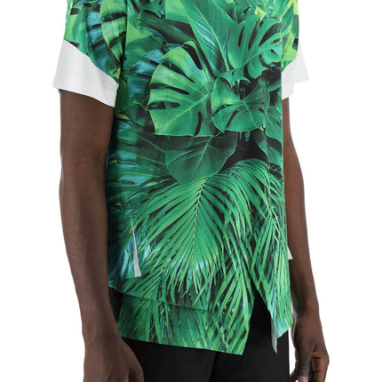 Comme Des Garcons Homme Plus jungle print t-shirt with