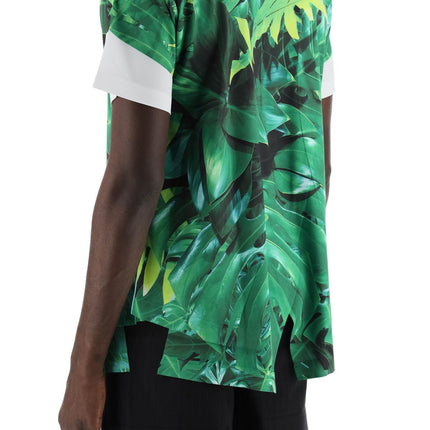 Comme Des Garcons Homme Plus jungle print t-shirt with