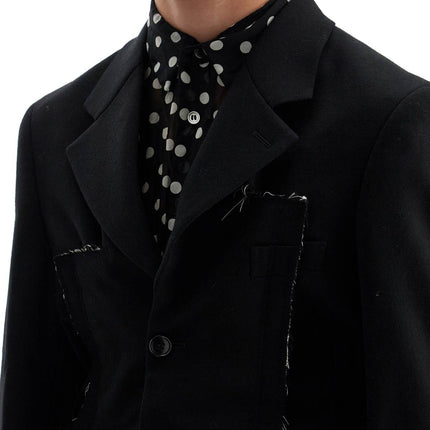 Comme Des Garcons Homme Plus reconstructed effect jacket