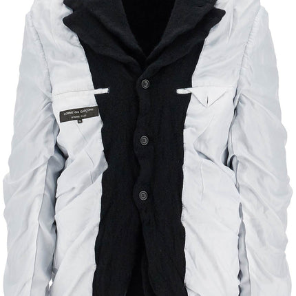 Comme Des Garcons Homme Plus layered jacket with inside out effect