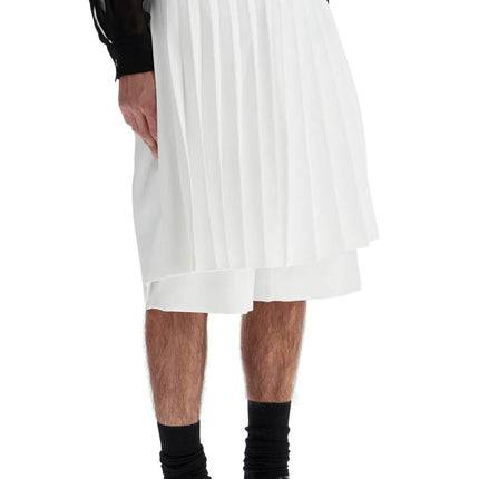 Comme Des Garcons Homme Plus kilt panel bermuda shorts with