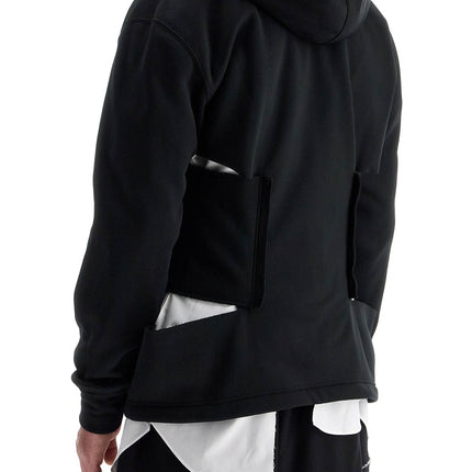 Comme Des Garcons Homme Plus sweatshirt with raw edge cut out