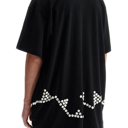 Comme Des Garcons Homme Plus embroidered button-up t