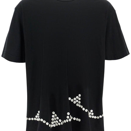 Comme Des Garcons Homme Plus embroidered button-up t