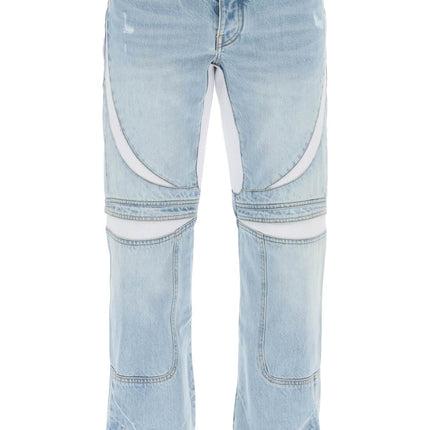 Amiri mx-3 jeans with mesh inserts