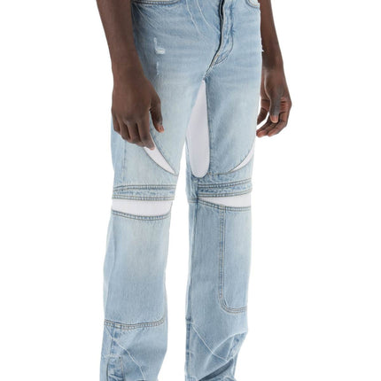 Amiri mx-3 jeans with mesh inserts