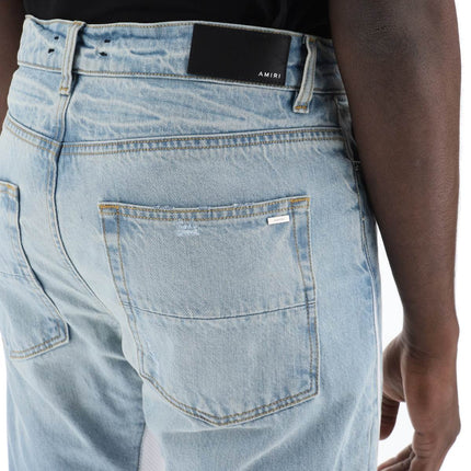 Amiri mx-3 jeans with mesh inserts