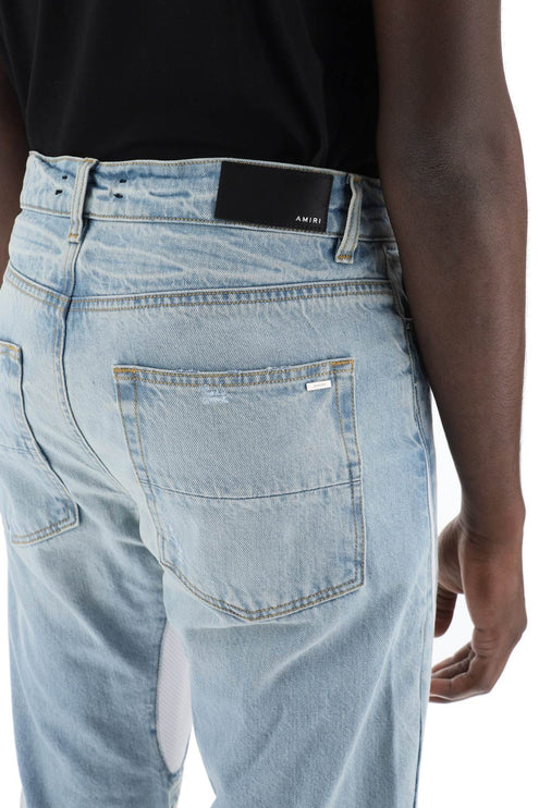 Amiri mx-3 jeans with mesh inserts