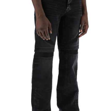 Amiri mx-3 jeans with mesh inserts