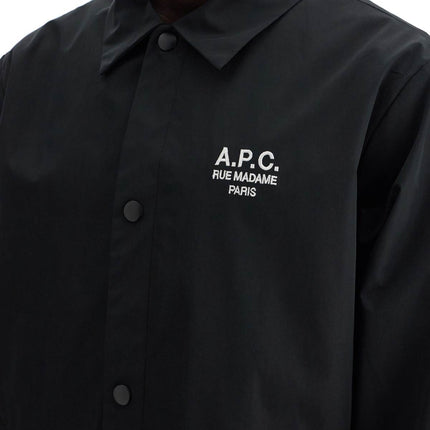 A.P.C. 'regis cotton blend oversh