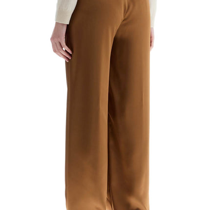 HERNO wide leg camel polyester pants