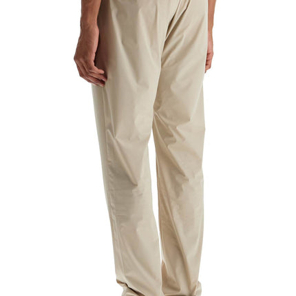 HERNO beige nylon straight pants