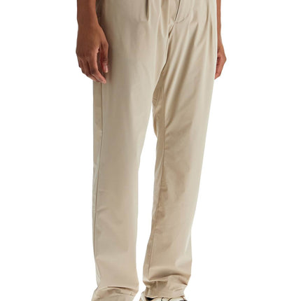 HERNO beige nylon straight pants