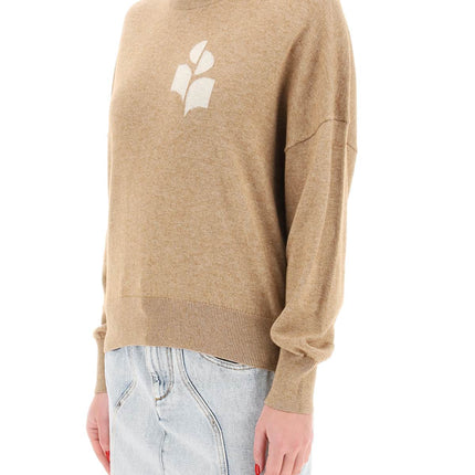 Isabel Marant Etoile marisans sweater with logo intarsia