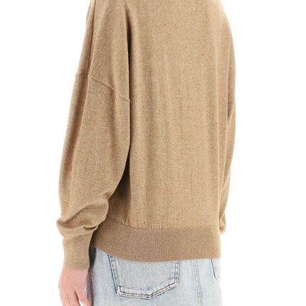 Isabel Marant Etoile marisans sweater with logo intarsia