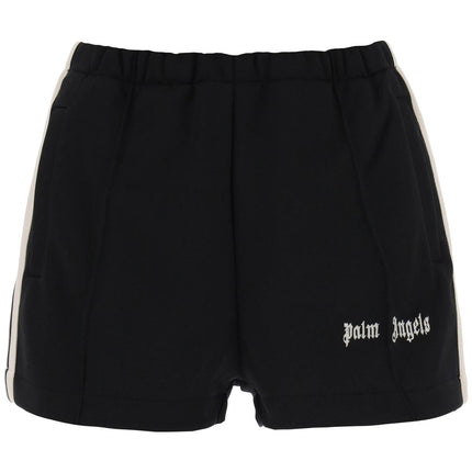 Palm Angels track shorts with contrast bands