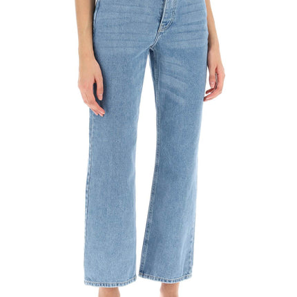 By Malene Birger milium cropped jeans in organic denim