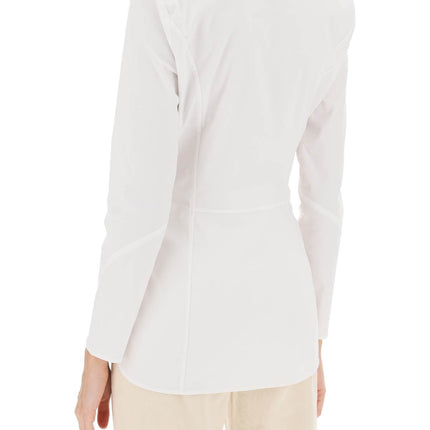 By Malene Birger leiya poplin blouse