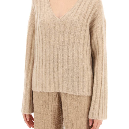 By Malene Birger cimone sweater in flat-ribbed knit