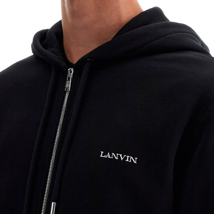 Lanvin hooded sweatshirt with zipper