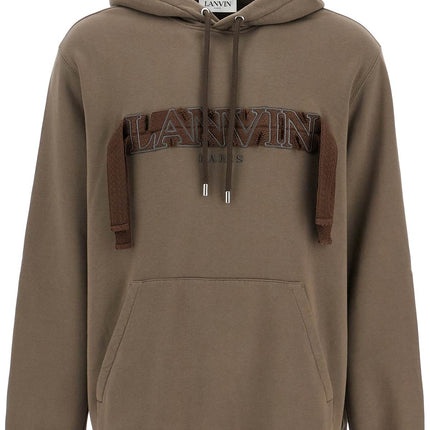 Lanvin hooded curb sweat