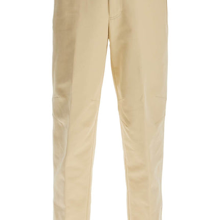 Lanvin biker gabardine trousers