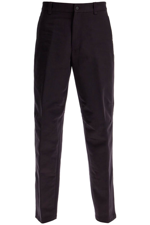 Lanvin biker gabardine trousers