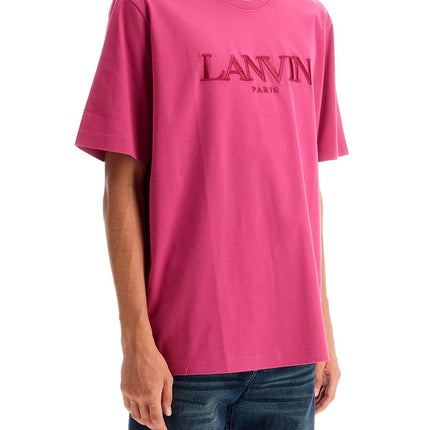 Lanvin t-shirt with embroidered logo design