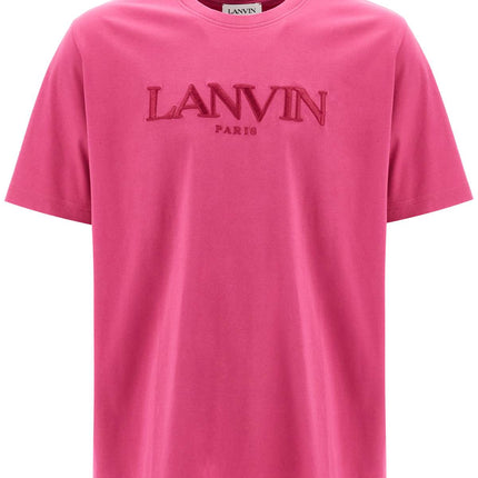 Lanvin t-shirt with embroidered logo design