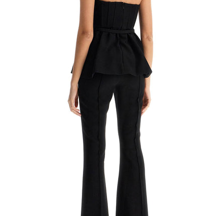 Self-Portrait Self Portrait bustier jumpsuit with