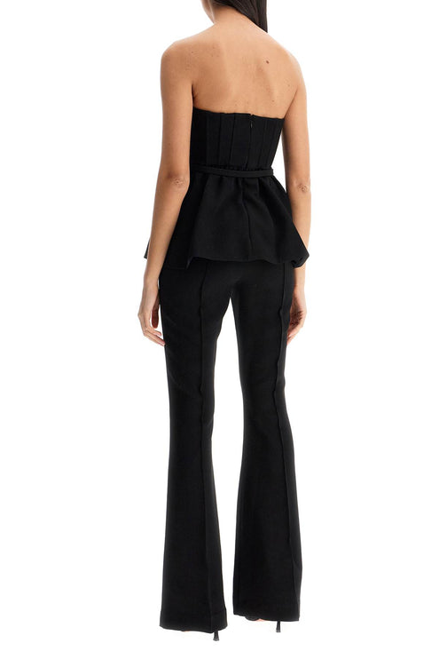 Self-Portrait Self Portrait bustier jumpsuit with