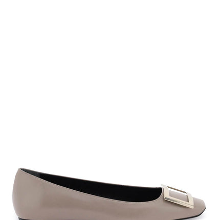 Roger Vivier leather 'trompette' ballerina flats